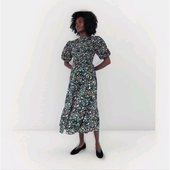Hyacinth House Dresses & Skirts - Tuckernuck HYACINTH HOUSE Floral Smocked Samantha Midi Dress NWT XL